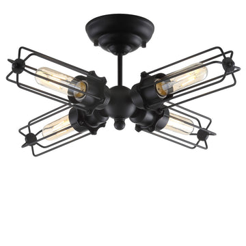 Chase 20" Metal LED Flush Mount - JONATHAN Y